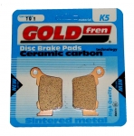 ЗАДНИЕ ТОРМОЗНЫЕ КОЛОДКИ GOLD FREN K5 KTM 350EXC-F