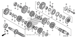 53132-KZ4-J20 HONDA CRF250R