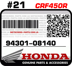 94301-08140 HONDA CRF450R