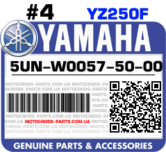 5UN-W0057-50-00 YAMAHA YZ250F