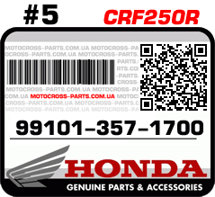 99101-357-1700 HONDA CRF250R