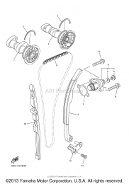 91253-KZ3-861 HONDA CRF250R