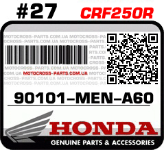 90101-MEN-A60 HONDA CRF250R