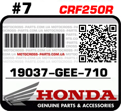 19037-GEE-710 HONDA CRF250R