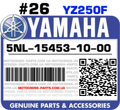 5NL-15453-10-00 YAMAHA YZ250F