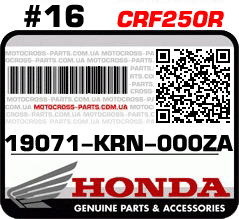 19071-KRN-000ZA HONDA CRF250R