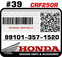 99101-357-1520 HONDA CRF250R