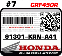 91301-KRN-A41 HONDA CRF450R