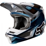 Мотошлем FOX V1 MOTIF HELMET [BLU/GRY]