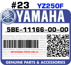 5BE-11166-00-00 YAMAHA YZ250F
