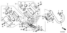 98580-03008-00 YAMAHA YZ450F