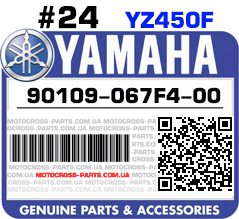 90109-067F4-00 YAMAHA YZ450F