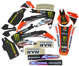 Наклейки N-STYLE MONSTER ENERGY комплект -25% ― MOTOCROSS-PARTS.RU