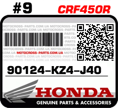 90124-KZ4-J40 HONDA CRF450R