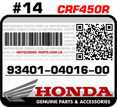 93401-04016-00 HONDA CRF450R