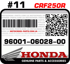 96001-06028-00 HONDA CRF250R