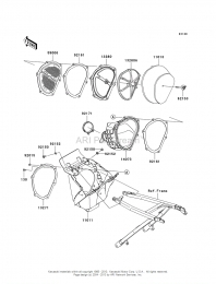 45351-KZ4-J30 HONDA CRF250R