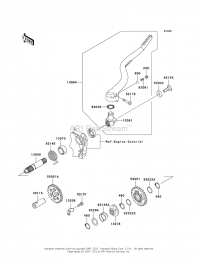 95024-08040-00 YAMAHA YZ450F