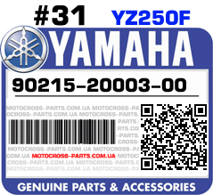 90215-20003-00 YAMAHA YZ250F