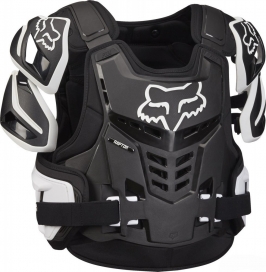 Мотозащита тела FOX RAPTOR VEST, CE [BLK/WHT]