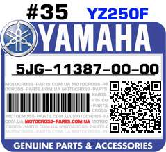 5JG-11387-00-00 YAMAHA YZ250F