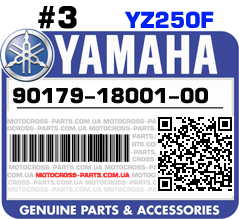 90179-18001-00 YAMAHA YZ250F