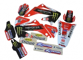 Наклейки FLU MONSTER ENERGYкомплект -25% ― MOTOCROSS-PARTS.RU