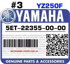 5ET-22355-00-00 YAMAHA YZ250F