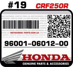 96001-06012-00 HONDA CRF250R