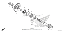 45132-166-016 HONDA CRF250R