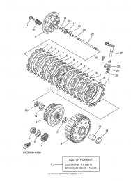 90105-MAC-680 HONDA CRF250R