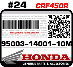 95003-14001-10M HONDA CRF450R