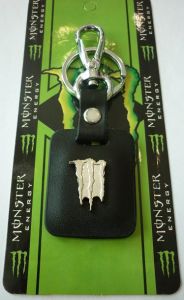 Брелок "Monster" кожа ― MOTOCROSS-PARTS.RU