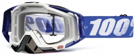 Мото очки 100% RACECRAFT Goggle Cobalt Blue - Clear Lens