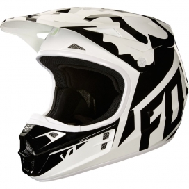 Мотошлем FOX V1 SAYAK HELMET ECE [WHT/BLK/GRN]