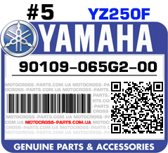 90109-065G2-00 YAMAHA YZ250F