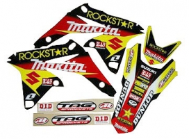 Наклейки ONE INDUSTRIES ROCKSTAR комплект  -20% ― MOTOCROSS-PARTS.RU