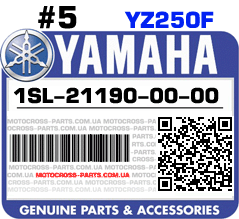 1SL-21190-00-00 YAMAHA YZ250F