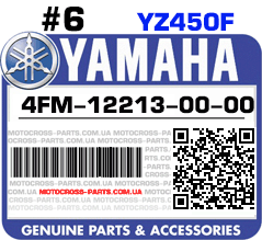 4FM-12213-00-00 YAMAHA YZ450F