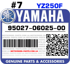 95027-06025-00 YAMAHA YZ250F