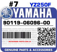 90119-06096-00 YAMAHA YZ250F