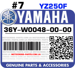 36Y-W0048-00-00 YAMAHA YZ250F