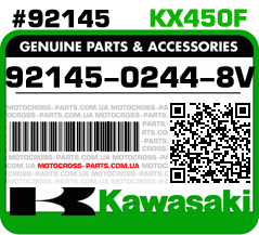 92145-0244-8V KAWASAKI KX450F