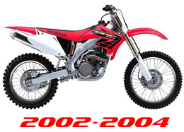 CRF450R 2002-2004