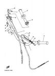 Трос сцепления OEM YAMAHA YZ 85 - 4ES-26335-11-00