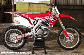 Наклейки FLU  КОМПЛЕКТ HONDA CRF250R -15% ― MOTOCROSS-PARTS.RU