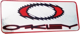 Наклейка OAKLEY ― MOTOCROSS-PARTS.RU