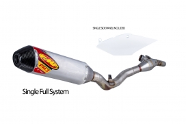 Выхлопная система STAINLESS STEEL ALUM. FACT-4.1 RCT W/R.CARBON CAP FULL SYSTEM