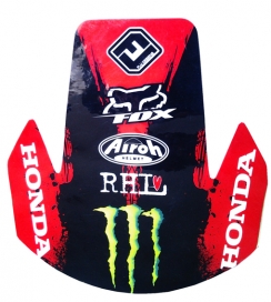 Наклейка переднего крыла FLU ― MOTOCROSS-PARTS.RU